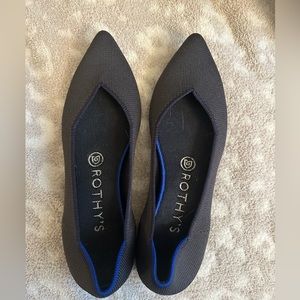 Rothy’s navy blue flats